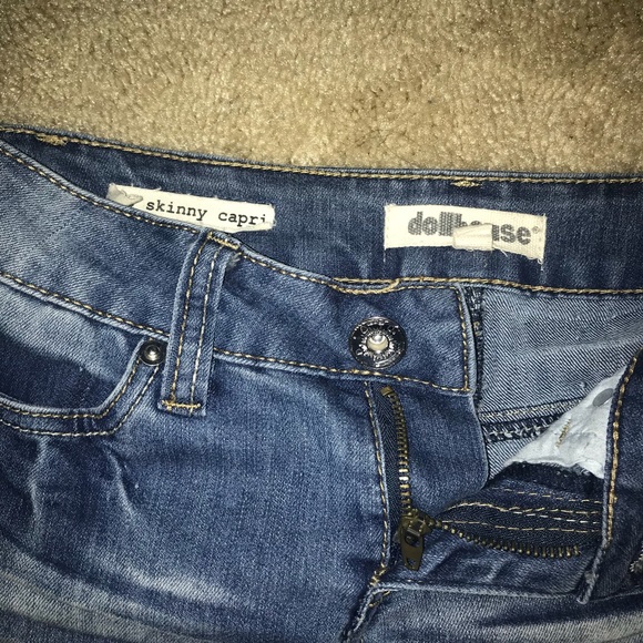 Dollhouse Distressed Jeans - Picture 3 of 4